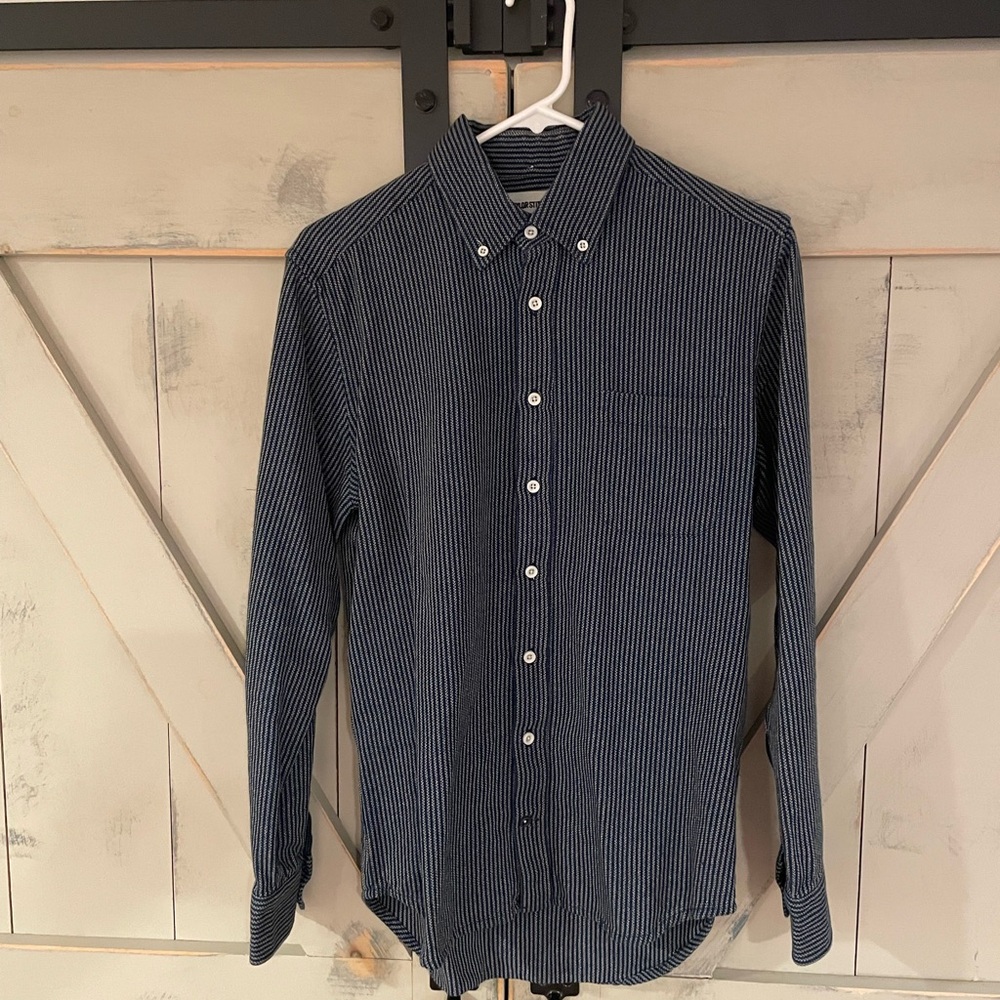 Taylor stitch roped indigo blue/white size 38